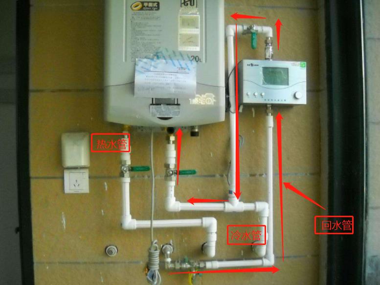 誰有回水管現(xiàn)場安裝圖？只需看這2個位置即可！