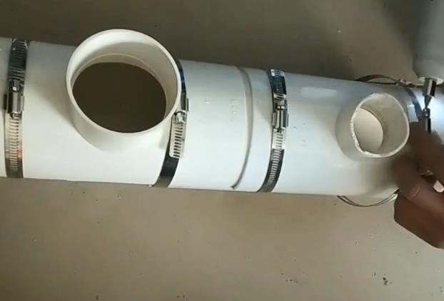 pvc中間加裝三通視頻分享，沒想到3步小操作就能完成？