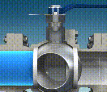 看完這個(gè)一字型閥門開關(guān)示意圖，了解原理后啥都不是事兒