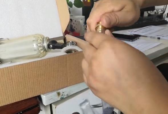 前置過濾器的排污口軟管安裝教學(xué)，很難？3張圖立馬學(xué)會！