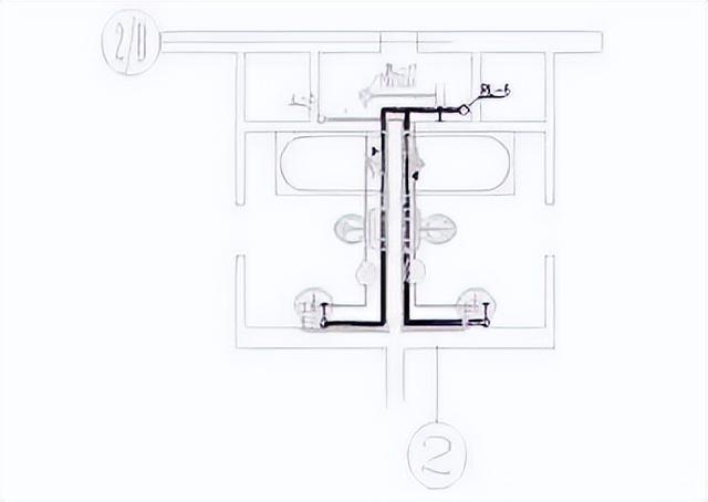 三層熱水回水系統(tǒng)圖實(shí)例施工，連十層圖紙都有！快快學(xué)習(xí)一波！