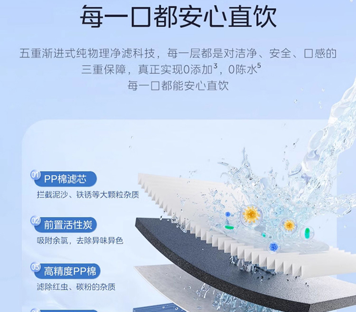 龍勝雙出水凈水機(jī)系列